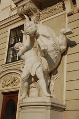 Statue en plein coeur de Vienne