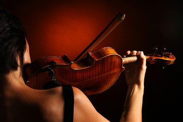 Fototapeta premium violoniste