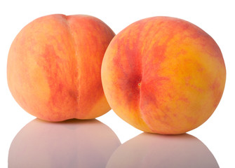 two peaches