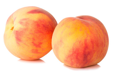 ripe peaches fruit
