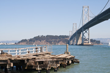 Obraz premium Oakland Bay Bridge