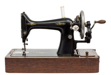 Vintage Sewing Machine - obrazy, fototapety, plakaty