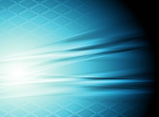 Bright hi-tech vector design