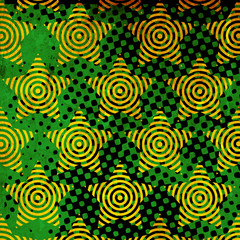 abstract background with stars