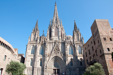 Barcelona Cathedral. Spain.