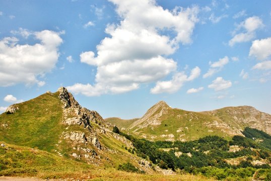 montagna dell'appennino toscano italia localit&agrave; Abetone