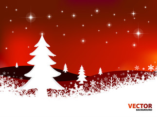 Christmas vector background