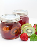 Kiwi and Strawberry Jam