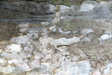 Marode Betonwand