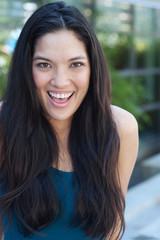 Obraz premium portrait of an attractive asian woman