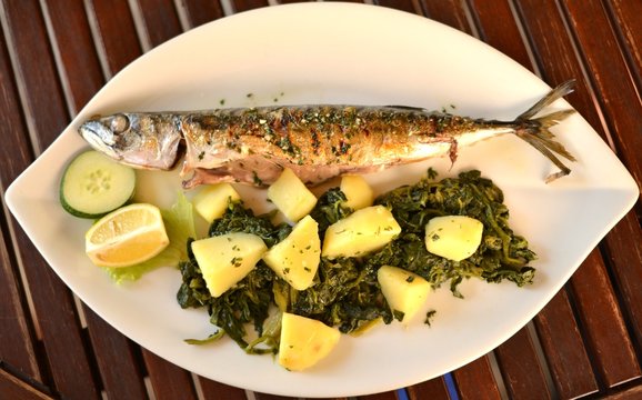 grilled mackerel