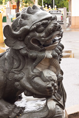 Naklejka premium Back dragon in Thailand