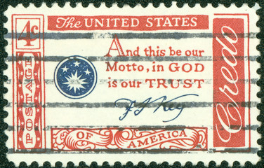 tamp printed in the USA shows Credo