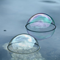 Conceptual Soap bubbles