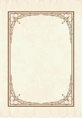 Elegant vintage background.