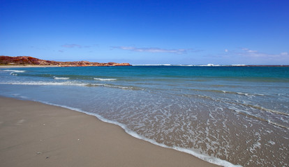Spiaggia si Kalbarri, Kalbarri beach, Australia