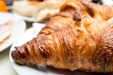fresh croissant