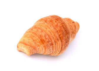 Croissant isolated on white background