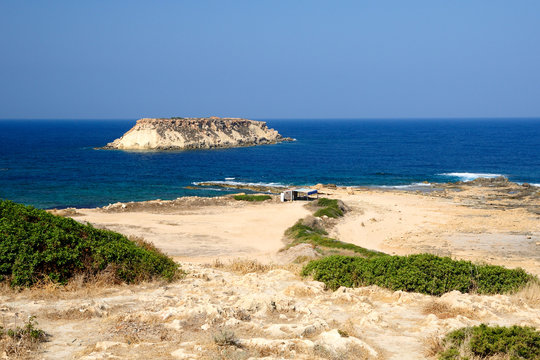 Coast Of Akamas Peninsula, Cyprus