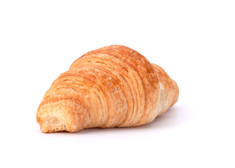 Croissant isolated on white background