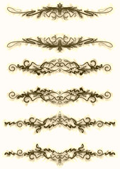 Elegant text frames.