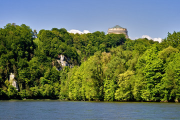 Befreiungshalle mit Donau