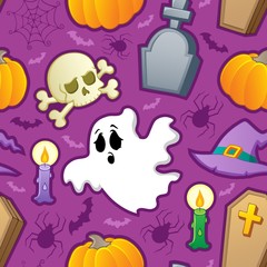 Halloween seamless background 3