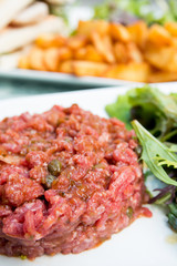 Raw beef