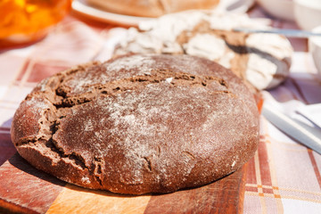 fresh homemade bread