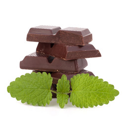 Chocolate bars stack