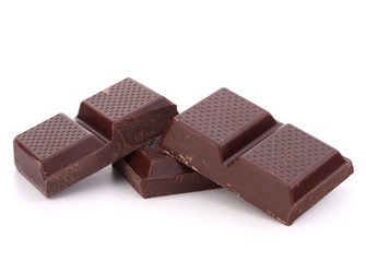 Chocolate bars stack