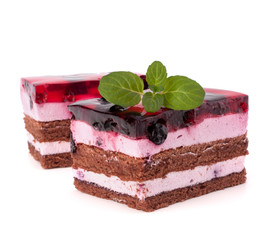 Delicious  cake piece