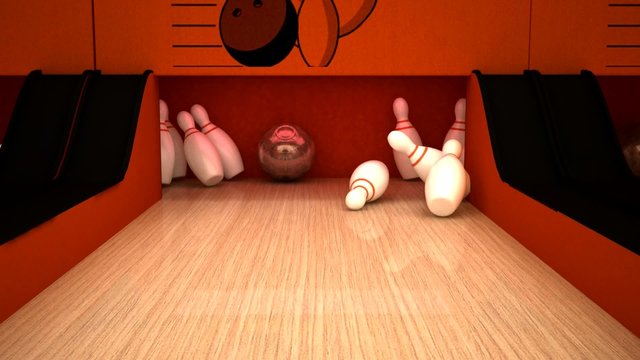 bowling 3d strike birilli successo