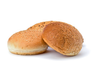 Bread loafs and buns variety