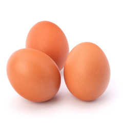three eggs