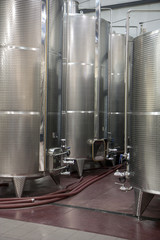 Tanks in bottler