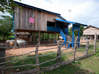 Rural home in Cambodia