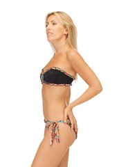 beautiful woman in bikini