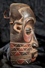 African Tribal Mask - Zande Tribe