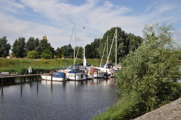 Boote in Friedrichstadt