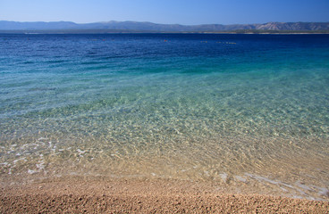 Obraz premium spiaggia di Murvica (Bol - isola di Brac - Croazia)