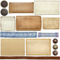Jeans labels