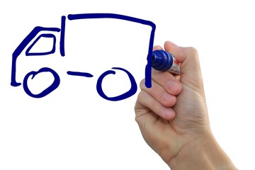 LKW zeichnen