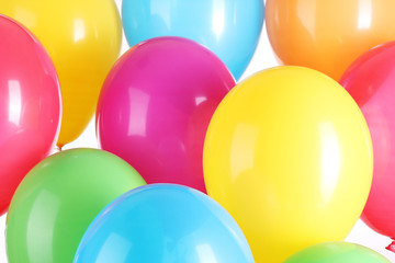Fototapeta na wymiar Kolorowe balony w tle
