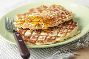 Two pancakes