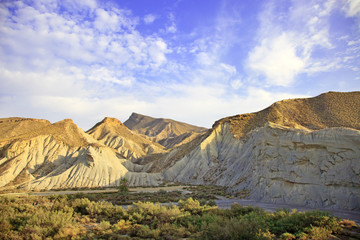 Tabernas desert mountains, andalusia, spain, cinema movie locati