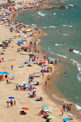 Plaża w Calpe, Hiszpania
