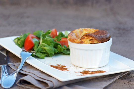 souffl&eacute; au fromage et jambon 6
