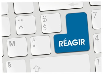 clavier r&eacute;agir