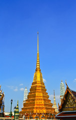 Fototapeta premium Pagoda at Wat Phra Kaew, Thailand